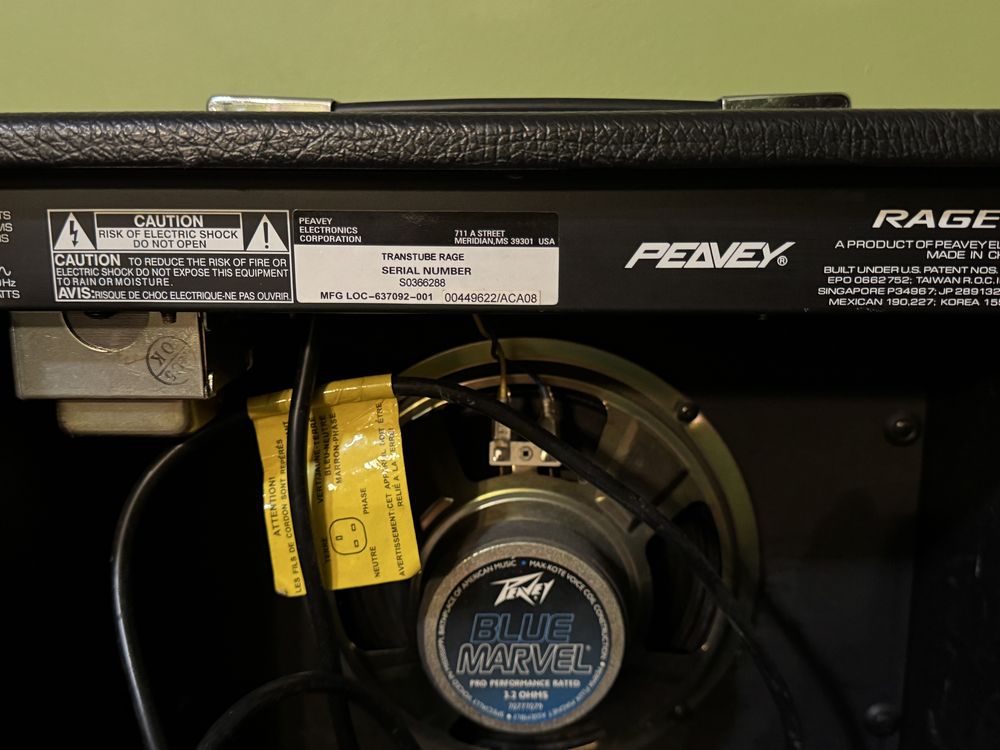 Wzmacniacz gitarowy Peavey Rage 158 Combo gitarowe 15W