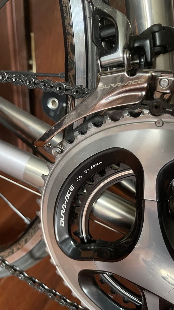Tytanowa Enigma Shimano Dura-Ace, Elite, Mavic Ksyrium, 56cm