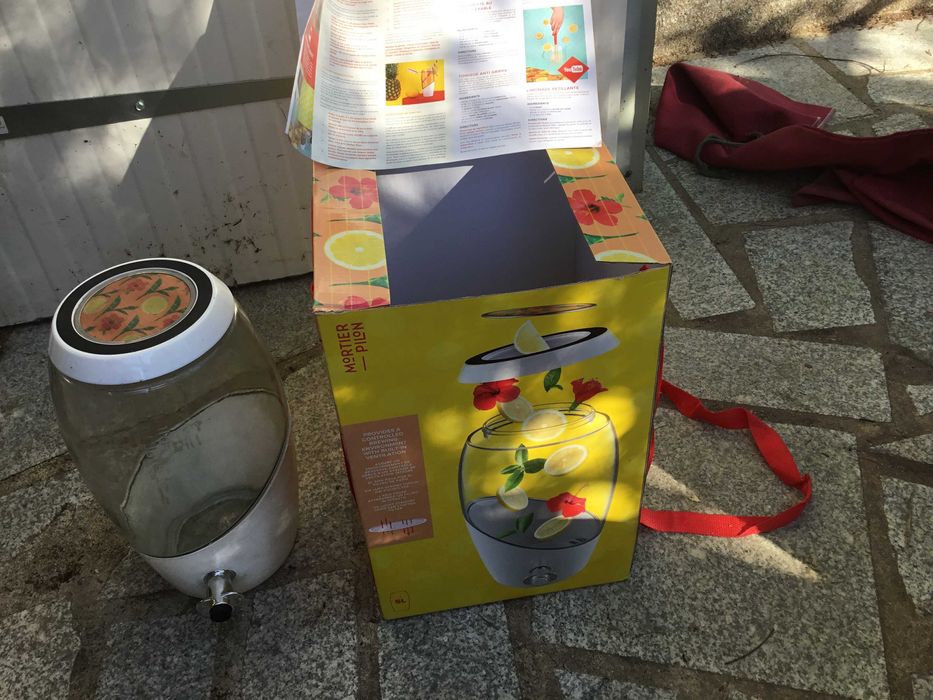 Pote de vidro para Kombucha