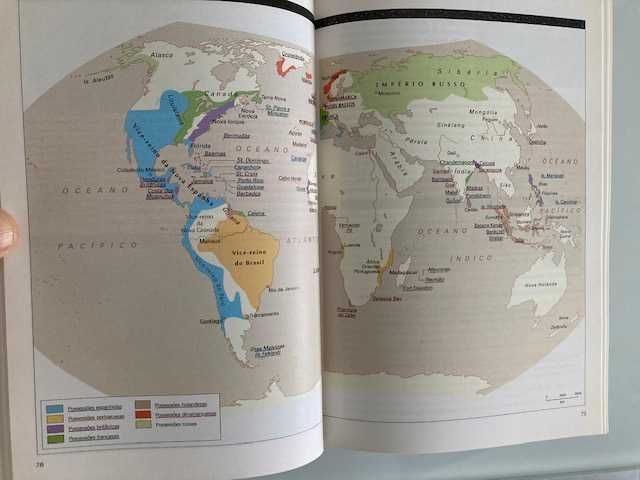 Livro o século das luzes - História Universal volume 10, 2005