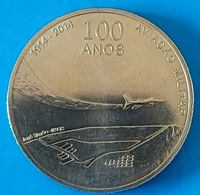 2,50  Euros de 2014, Portugal, Centenário Aeronáutica Militar