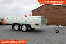 Nowa przyczepka samochodowa 302 x 151 x 40 NEPTUN N7-302 2 KPS GN273