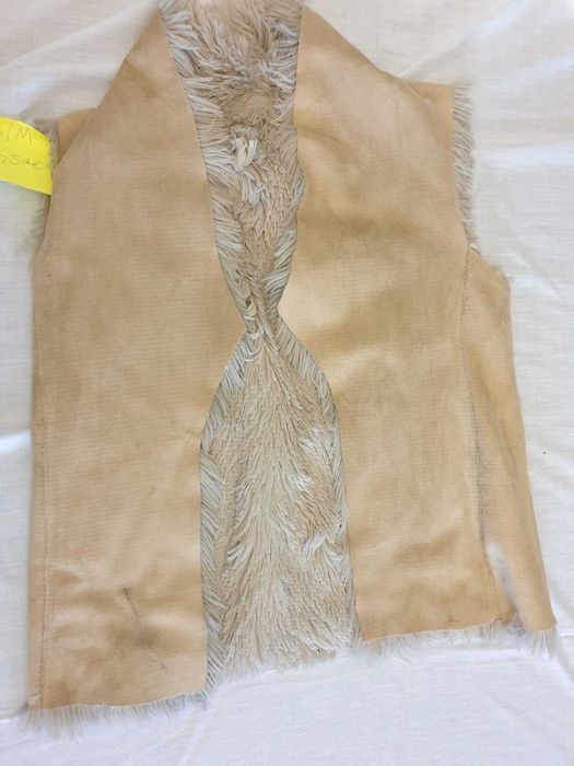 Colete com dois lados, com pelo (S/M)