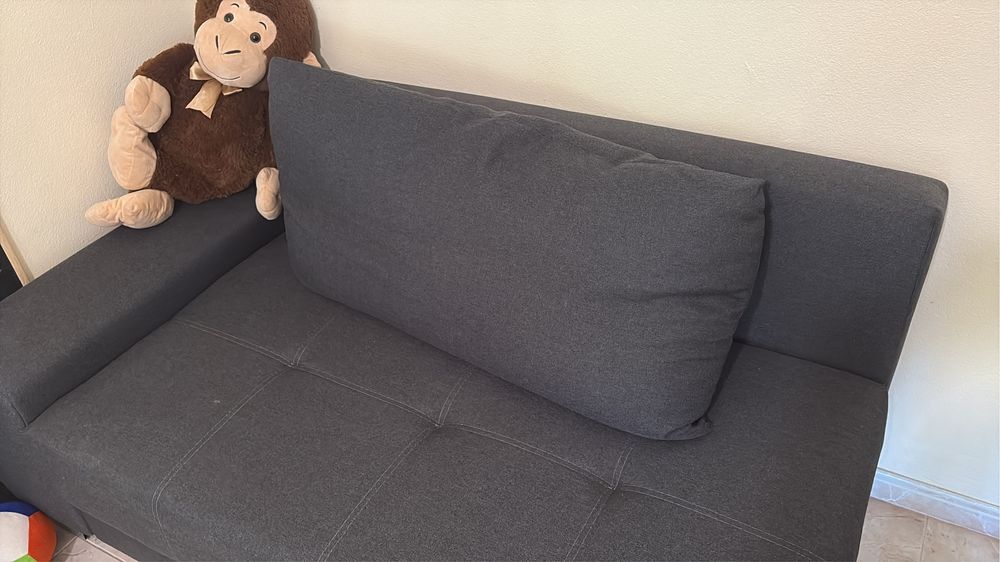 Sofa bed with storage