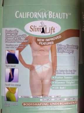 Утягивающее нейлоновое белье California Beauty Slim N Lift