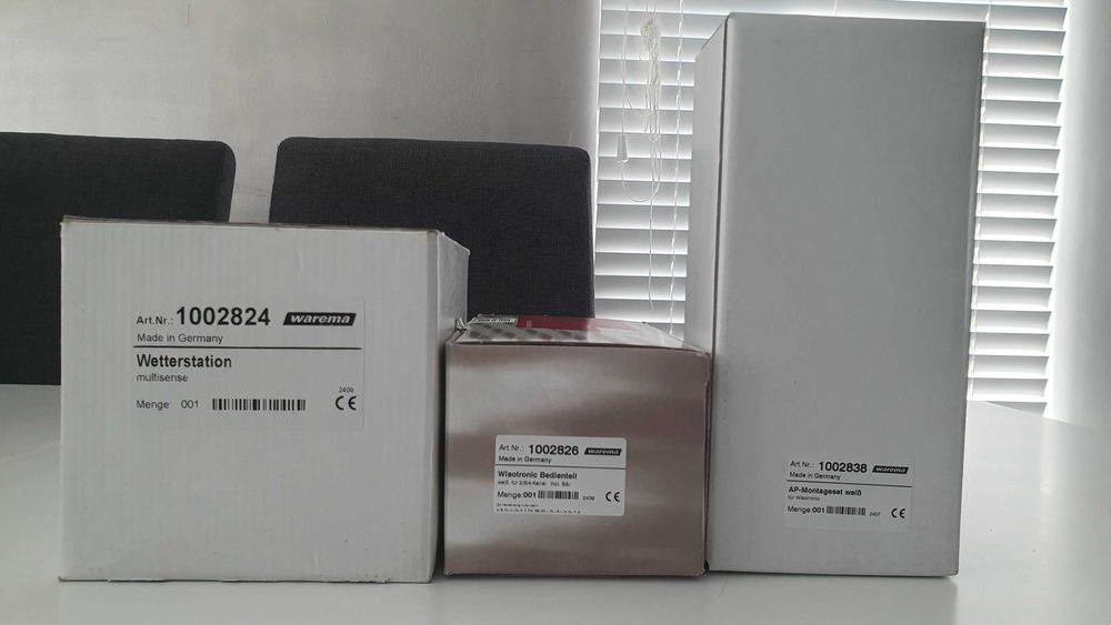 Warema Wisotronic sterownik 4kanałowy   Multisense stacja pogodowa