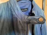 Casaco - Blusão de couro (azul desbotado)