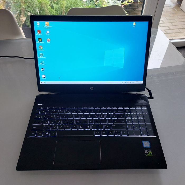 Laptop HP Pavillion Gaming i5 GTX 1050 8gb ram SSD