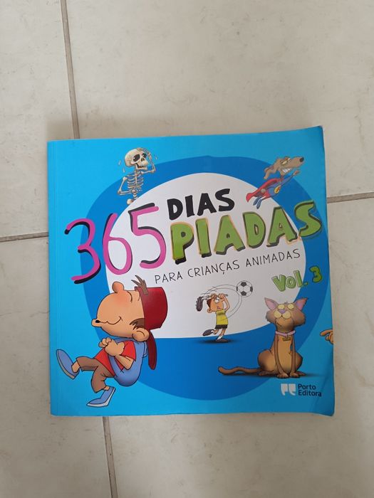 Livro de piadas em muito bom estado