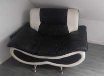 3 sofy czarno- biale + GRATIS !!!
