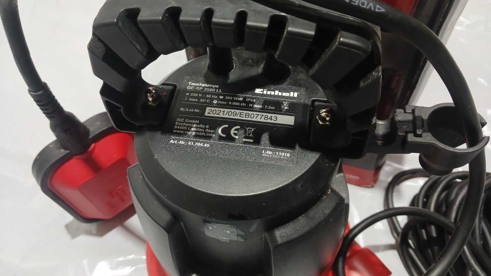 Дренажний насос для води Einhell GC-SP 3580  350 W
