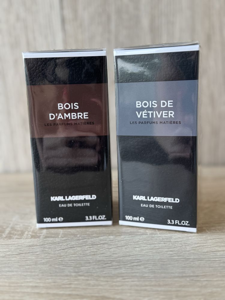 Оригинал! Karl Lagerfeld Bois de Vétiver и Karl Lagerfeld Bois d´Ambre