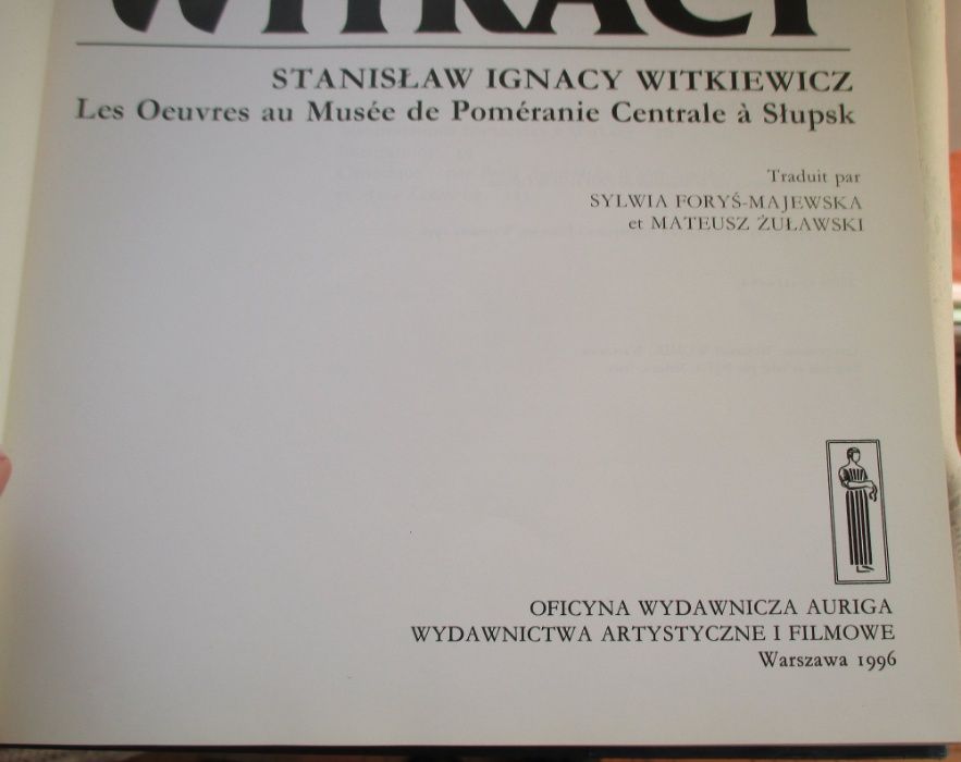 Witkacy album wyd. 1996 Majewska