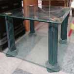 Mesa de centro em vidro