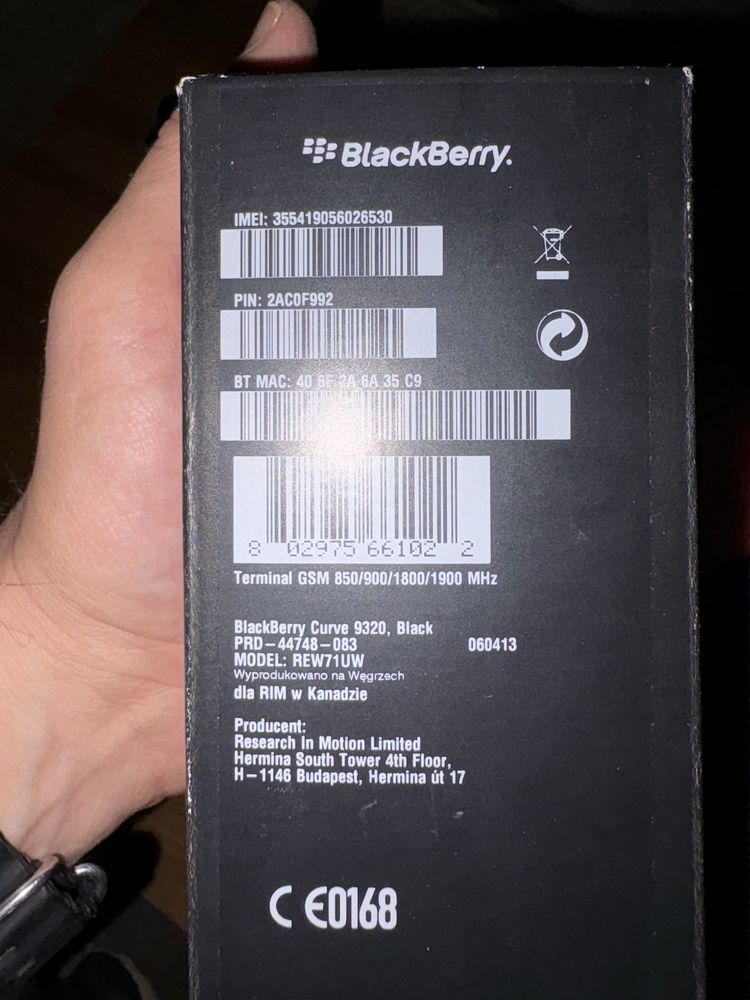 Blackberry 9320 Curve Blqck