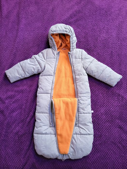 Комбінезон-конверт зимовий 74р. трансформер Smile