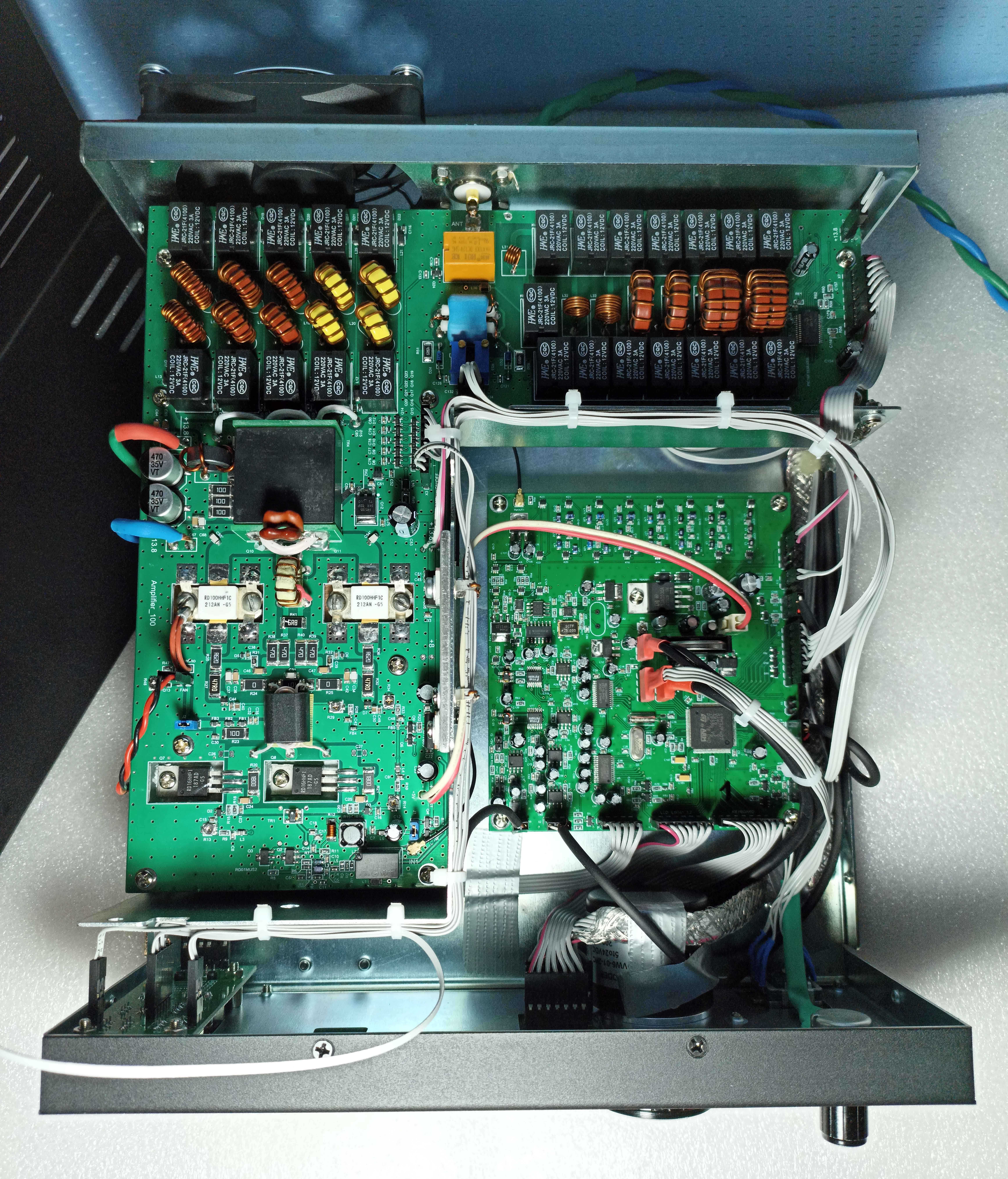 SDR Трансивер Маламут 100 Вт з вбудованим автотюнером ATU-100