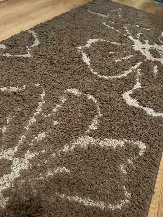 Dywan Jasny Brąz 160 / 78 cm