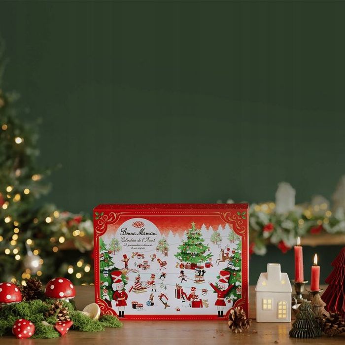 Kalendarz Adwentowy Mini Dżemiki Francuskie Bonne Maman 2025 Prezent