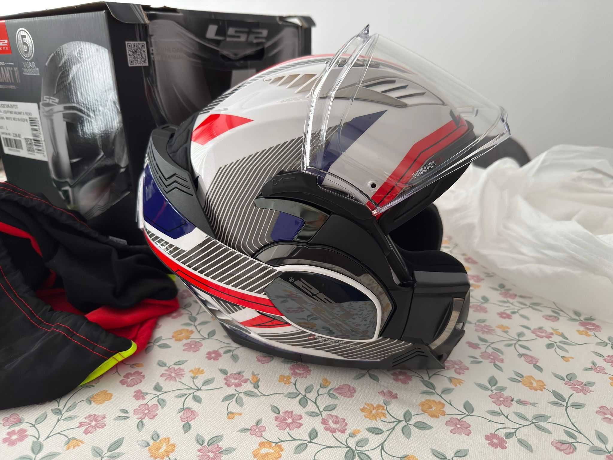 Capacete LS2 Sport Modular 360, Excelente como Novo
