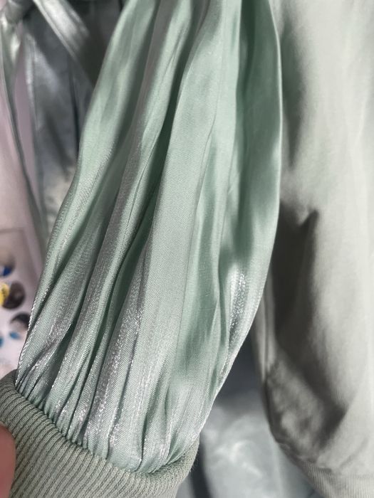 Saia e blusa em verde agua,novo