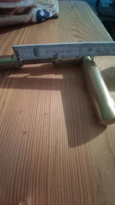 Klamki mosiężne z szyldami