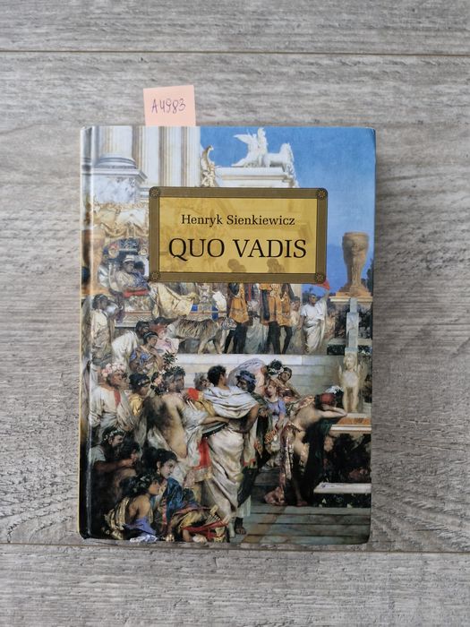 A4983. "Quo Vadis " Henryk Sienkiewicz