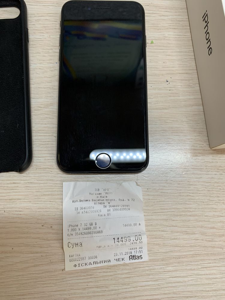 Продам Айфон/Iphone 7 32 gb Black