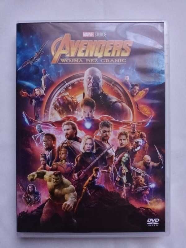 Avengers Infinity War / Wojna bez granic - płyta dvd