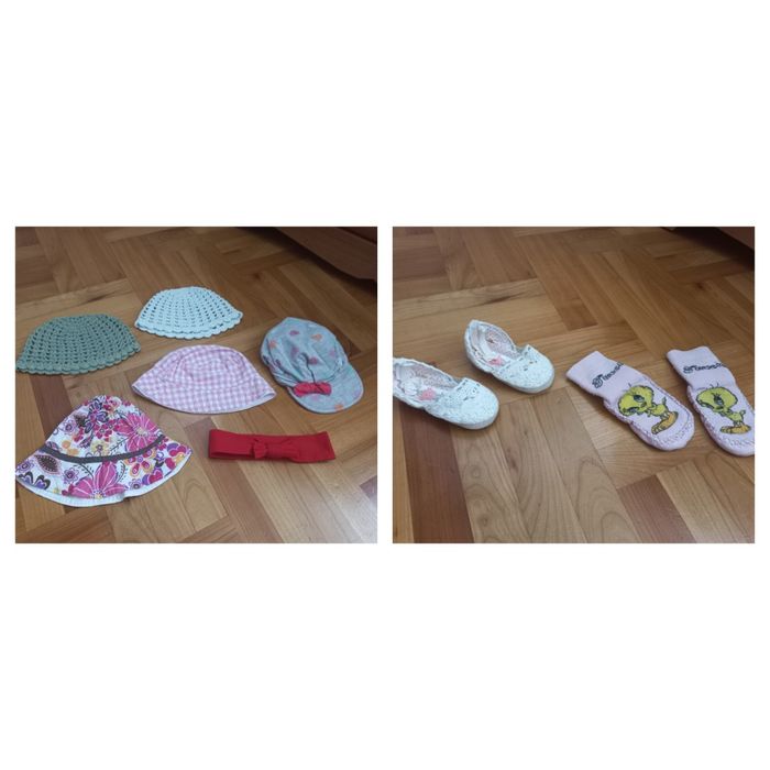 Paka ubrań 74 6-9m-cy dziewczynka wiosna-lato 36szt 2