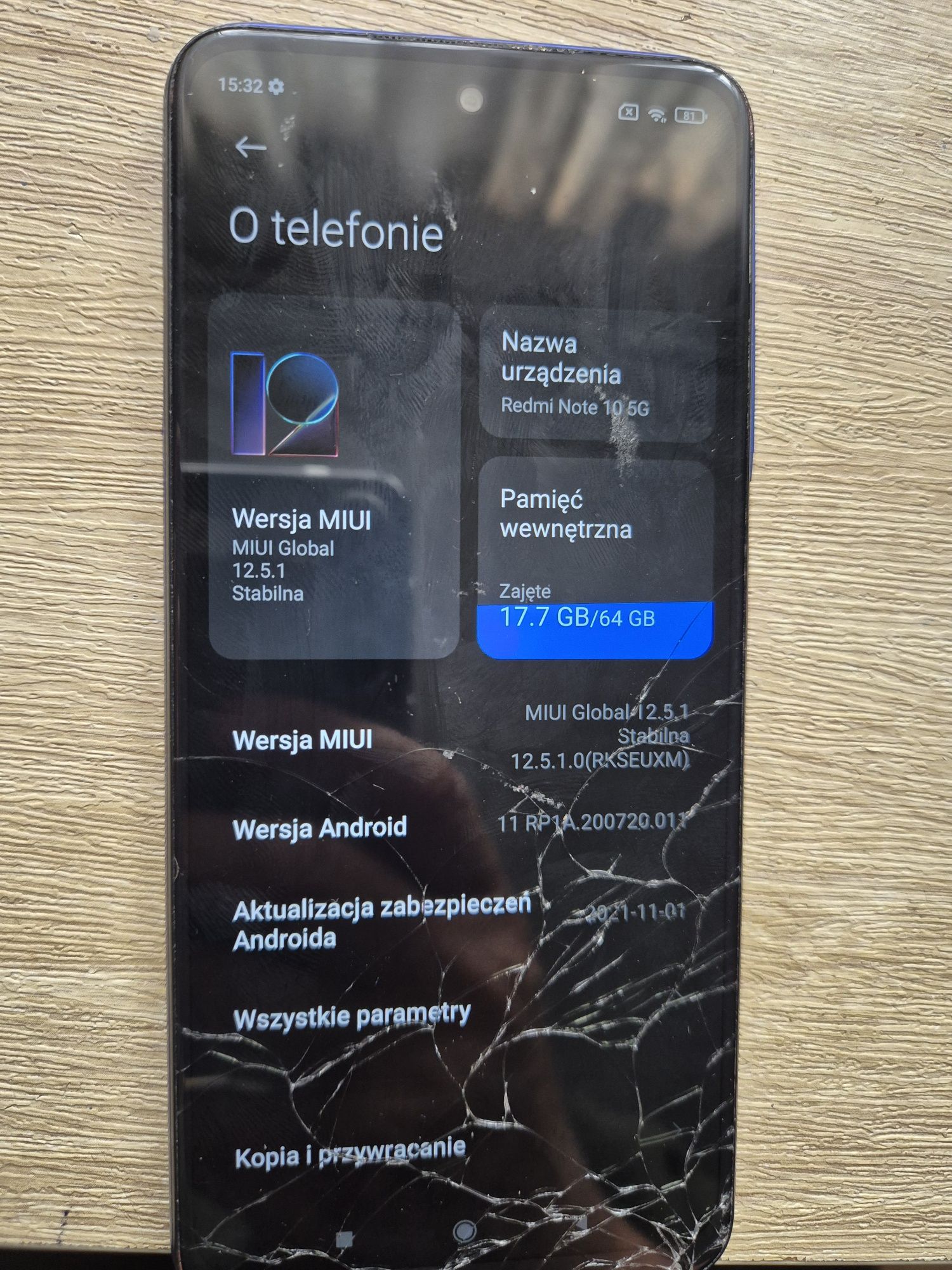 Redmi Note 10 5G. Płyta główna.