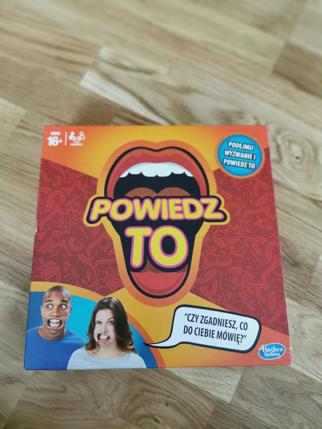 Powiedz to speak out gra planszowa imprezowa hasbro