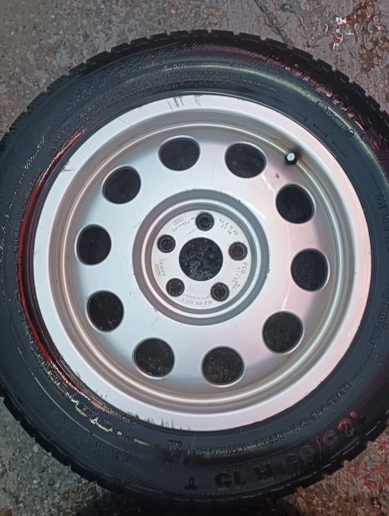 Felgi z oponami zima Barum 185/65/15 audi A3 5*100