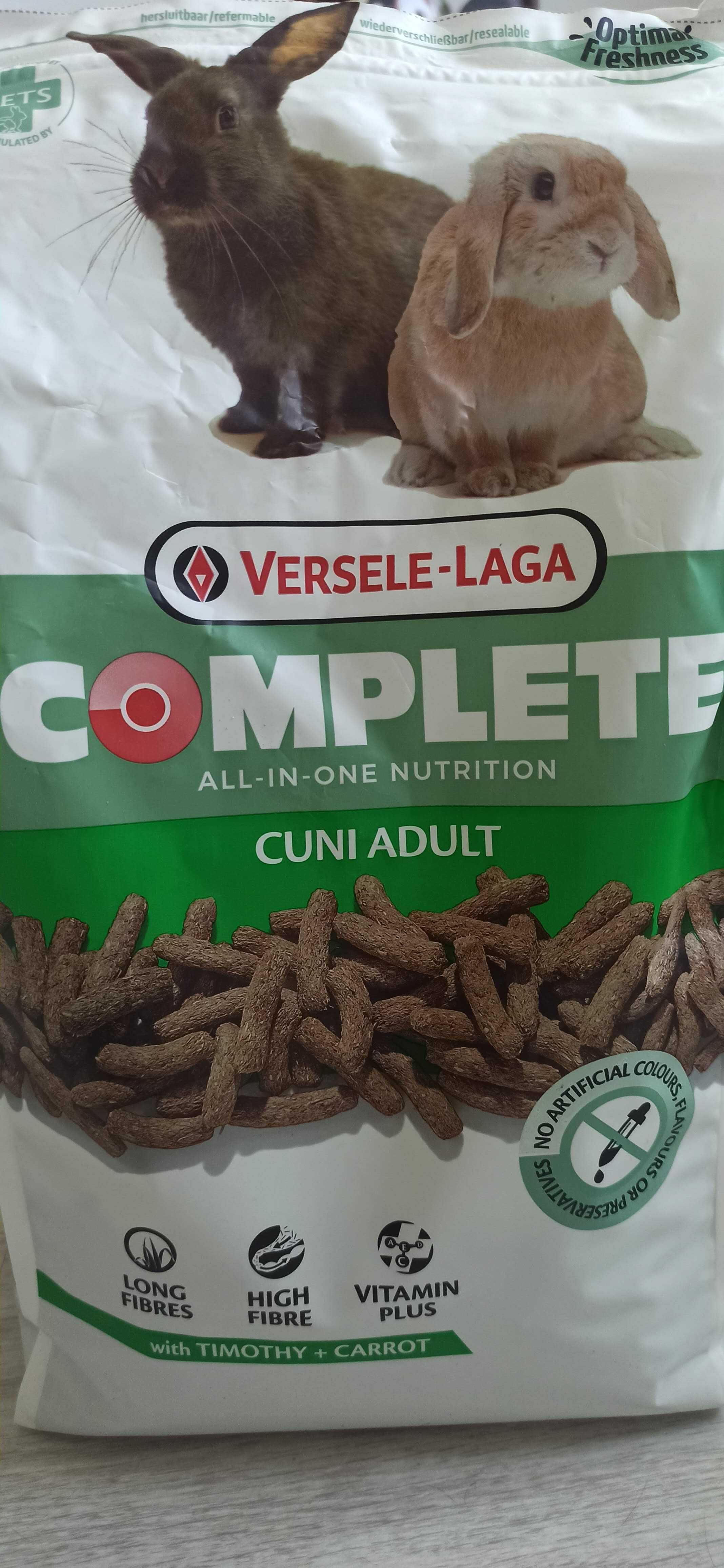 VERSELE-LAGA Cuni Adult Complete - dla dorosłych królików waga 948g