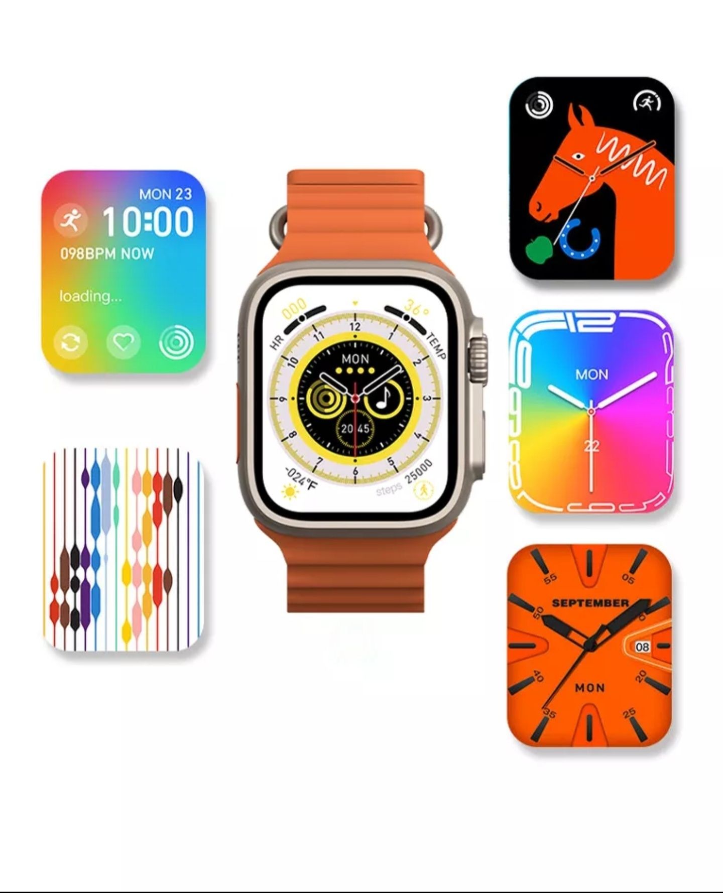 Smartwatch X8+ Ultra 2szt