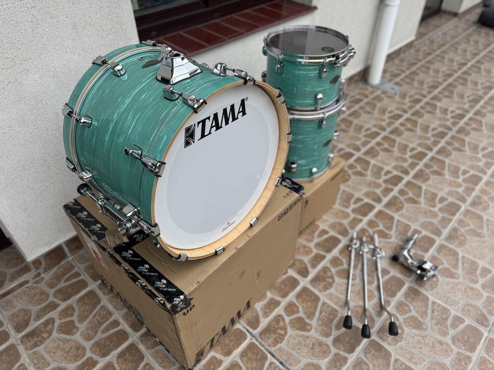 ++ TAMA STARCLASSIC Walnut/Birch Surf Green Silk - PERKUSJA ++