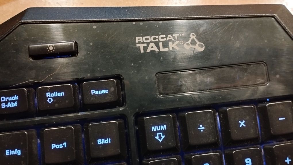 Klawiatura gamingiwa ROCCAT TALK ISKU GAMING