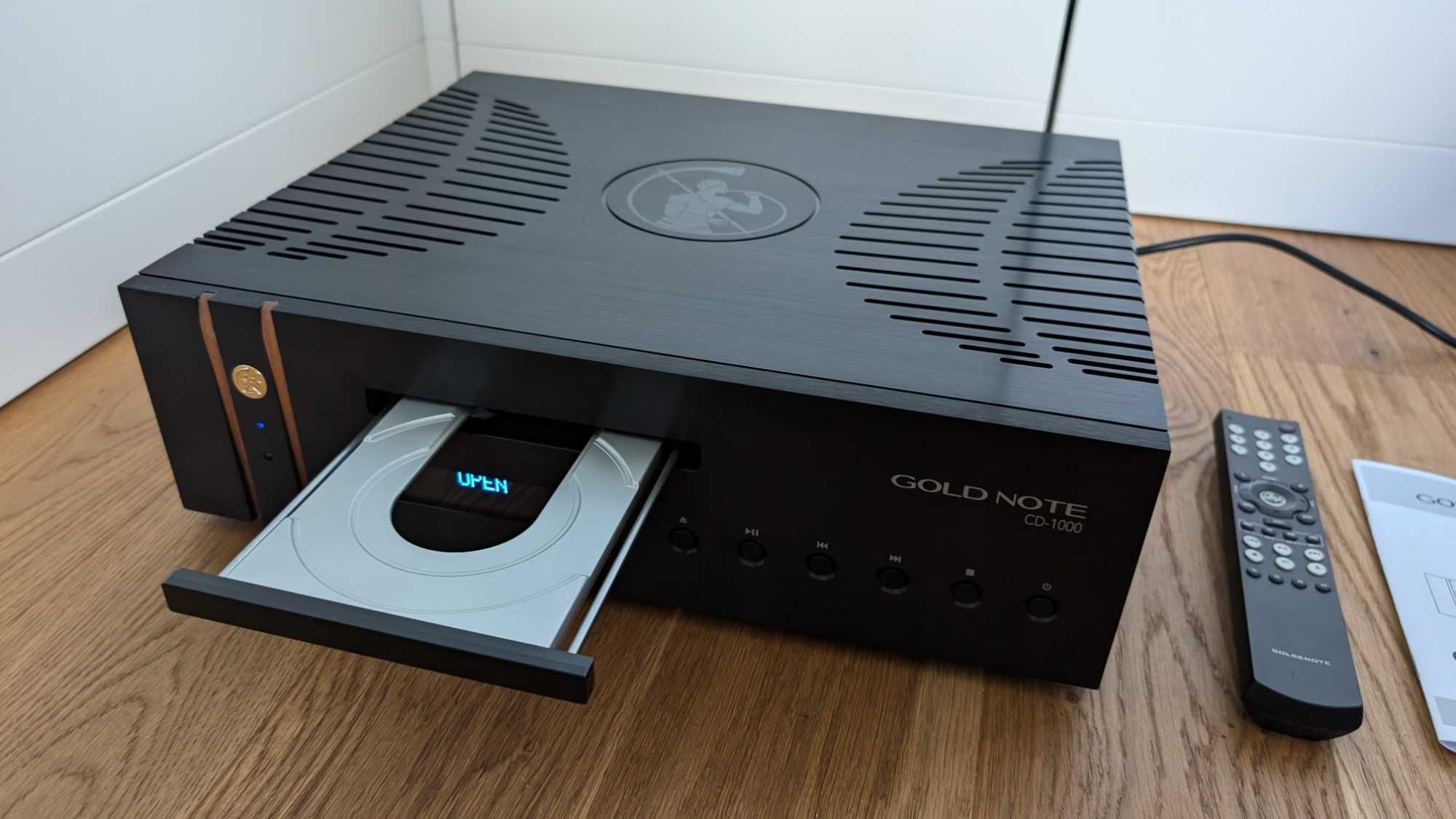 Gold Note CD 1000 MK II odtwarzacz, preamp XLR