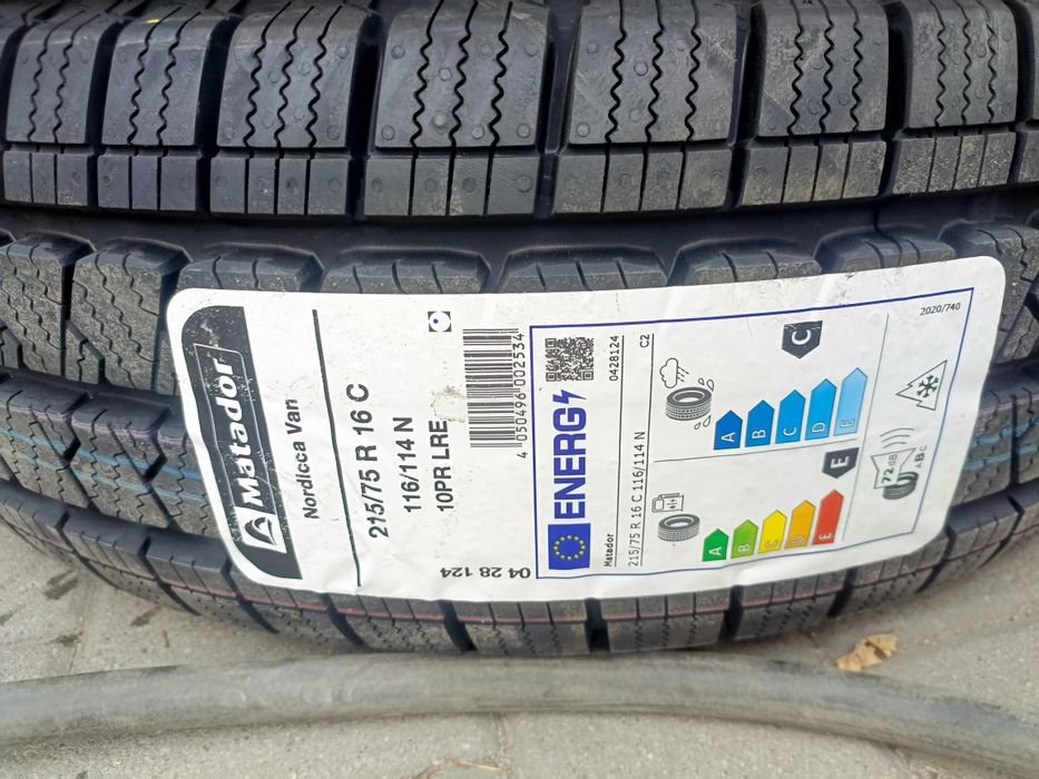 Nowe opony zimowe 215/75/16c Matador 2025r