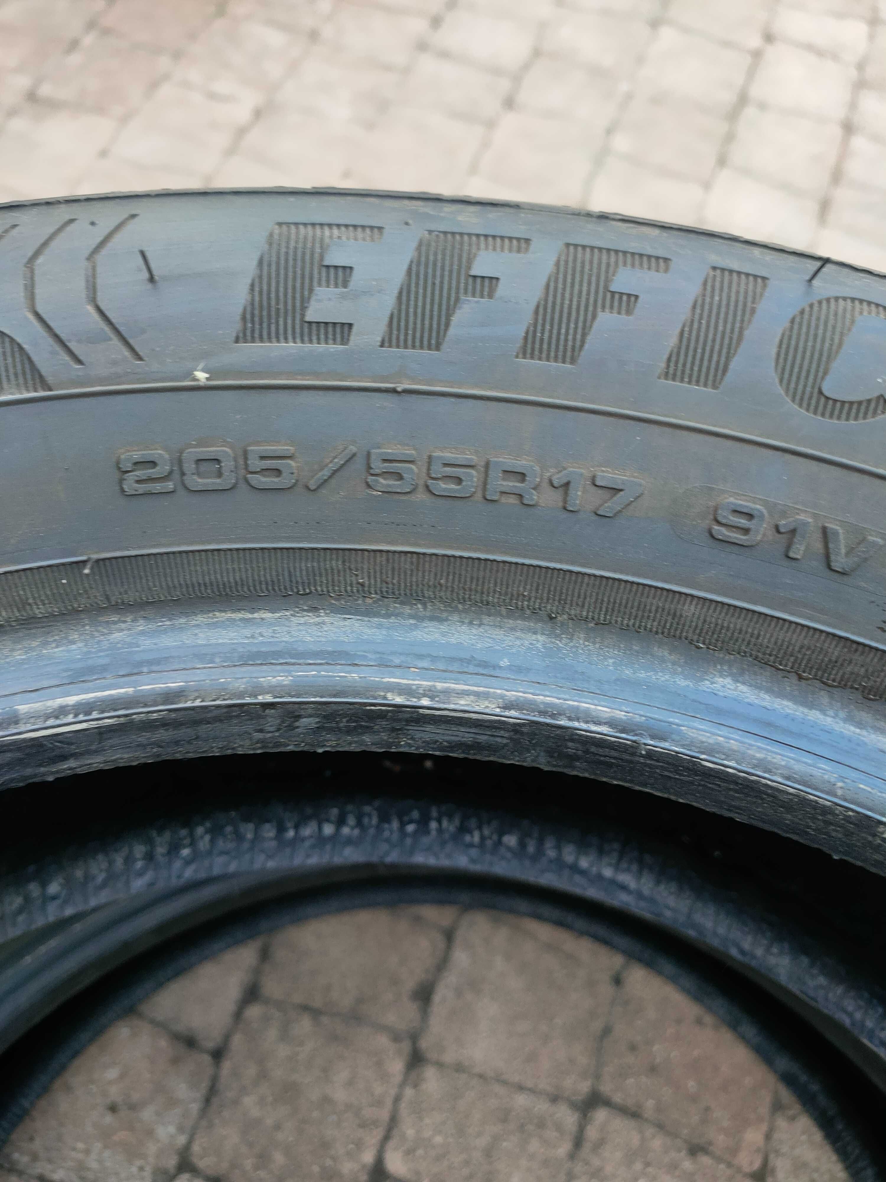 :93 Opony letnie demo GoodYear Efficient Grip 205/55/17 91V