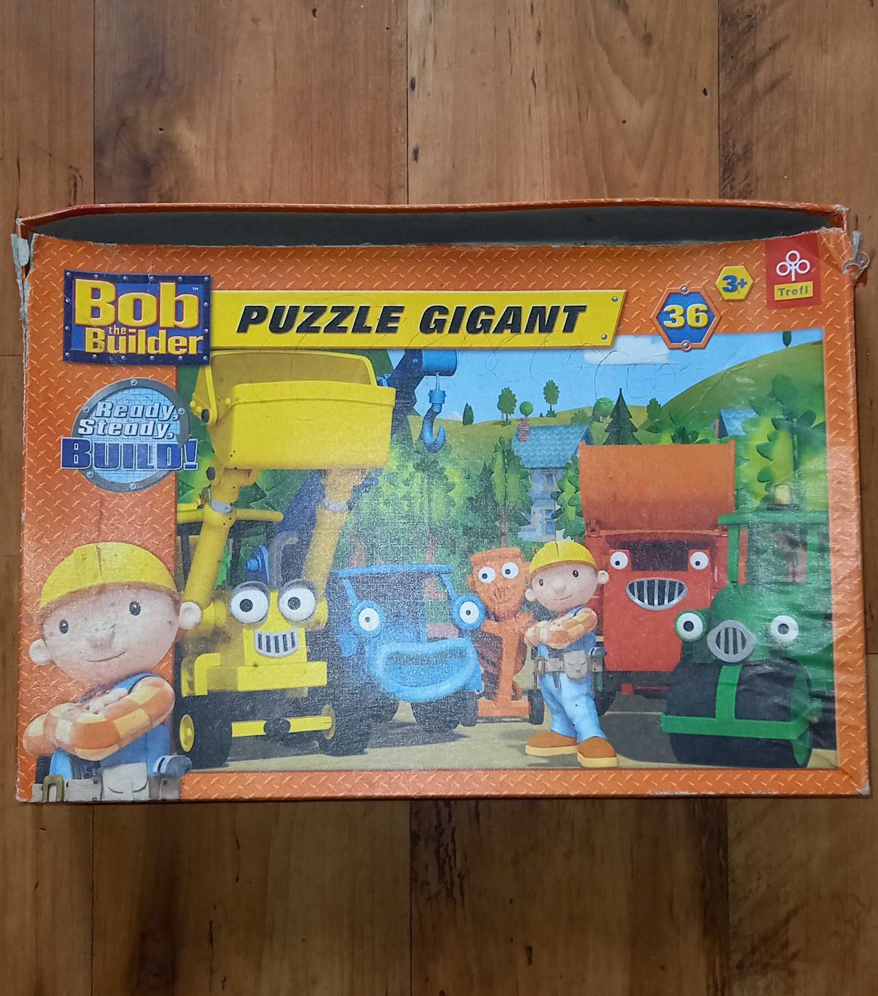 Puzzle gigant Bob Budowniczy 36 elementów