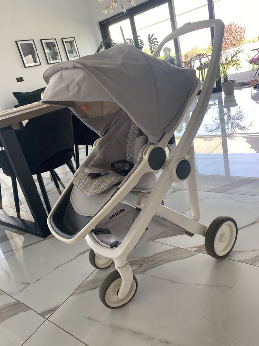 Wózek spacerowy Greentom szaro- bialy