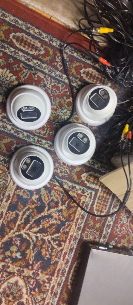Kamery noxel 4 szt. + Rejestrator monitoring