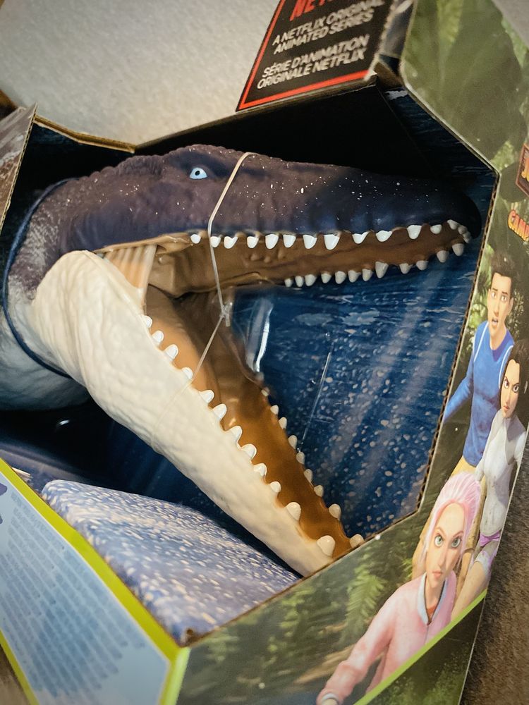 Mosasaur jurassic world dominion mattel prezent tanio