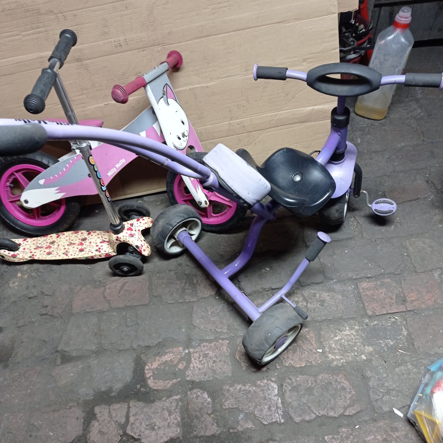 Rowerek dla dzieci biegowy hulajnoga milly mally rower trójkołowy