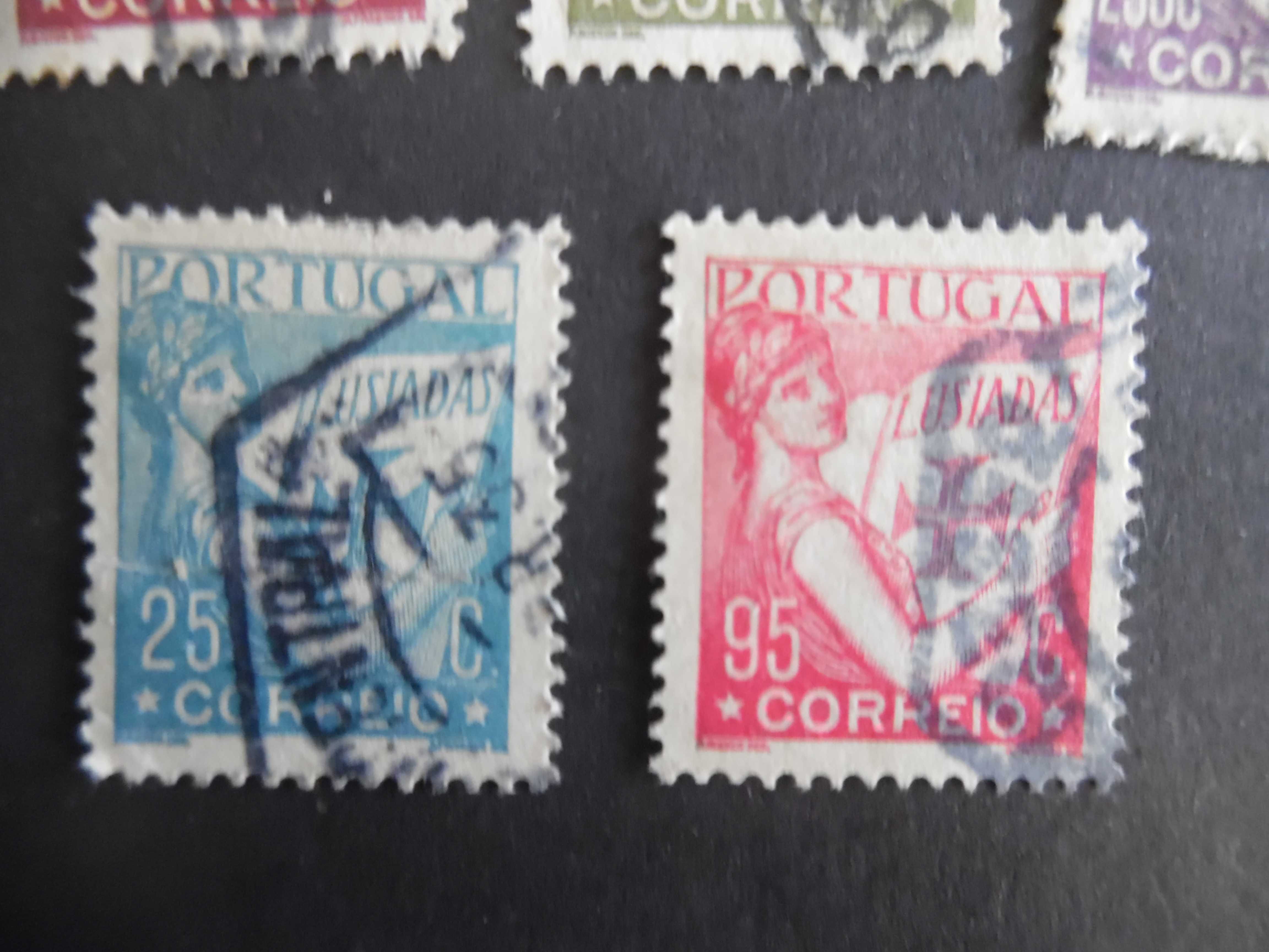 Selos Portugal 1931/1933- Lusíadas séries incompletas