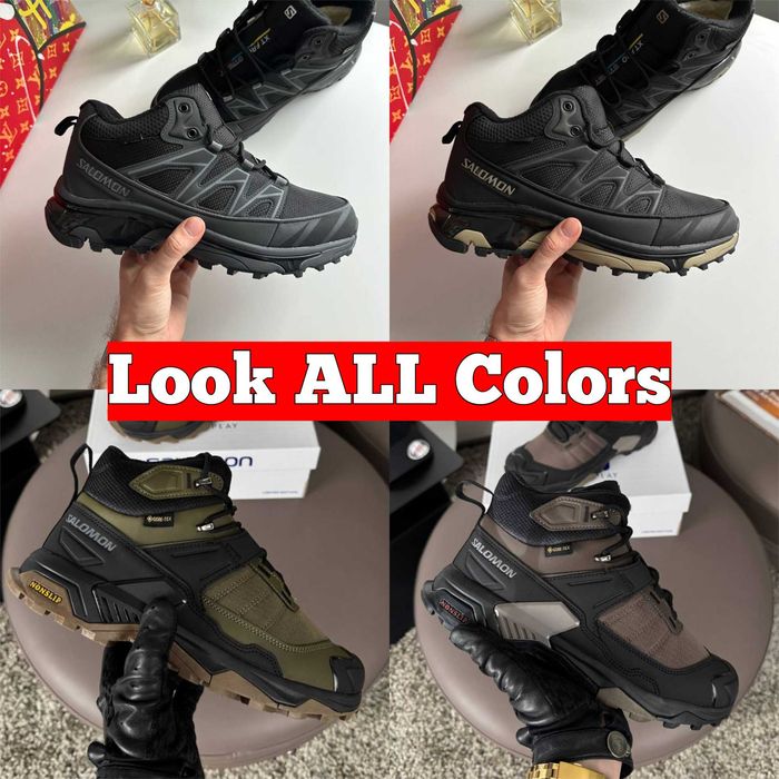 Мужские Зимние Ботинки Salomon XT-6 X Ultra 4 Mid С Мехом Кроссовки