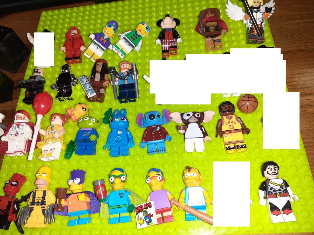 Mini Figuras Futebol, Música, Toy Story, Disney - Lego Compatível