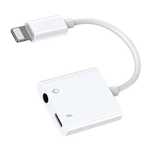 Adapter Audio Lightning / 3.5 mm Joyroom S - Y105 (biały)