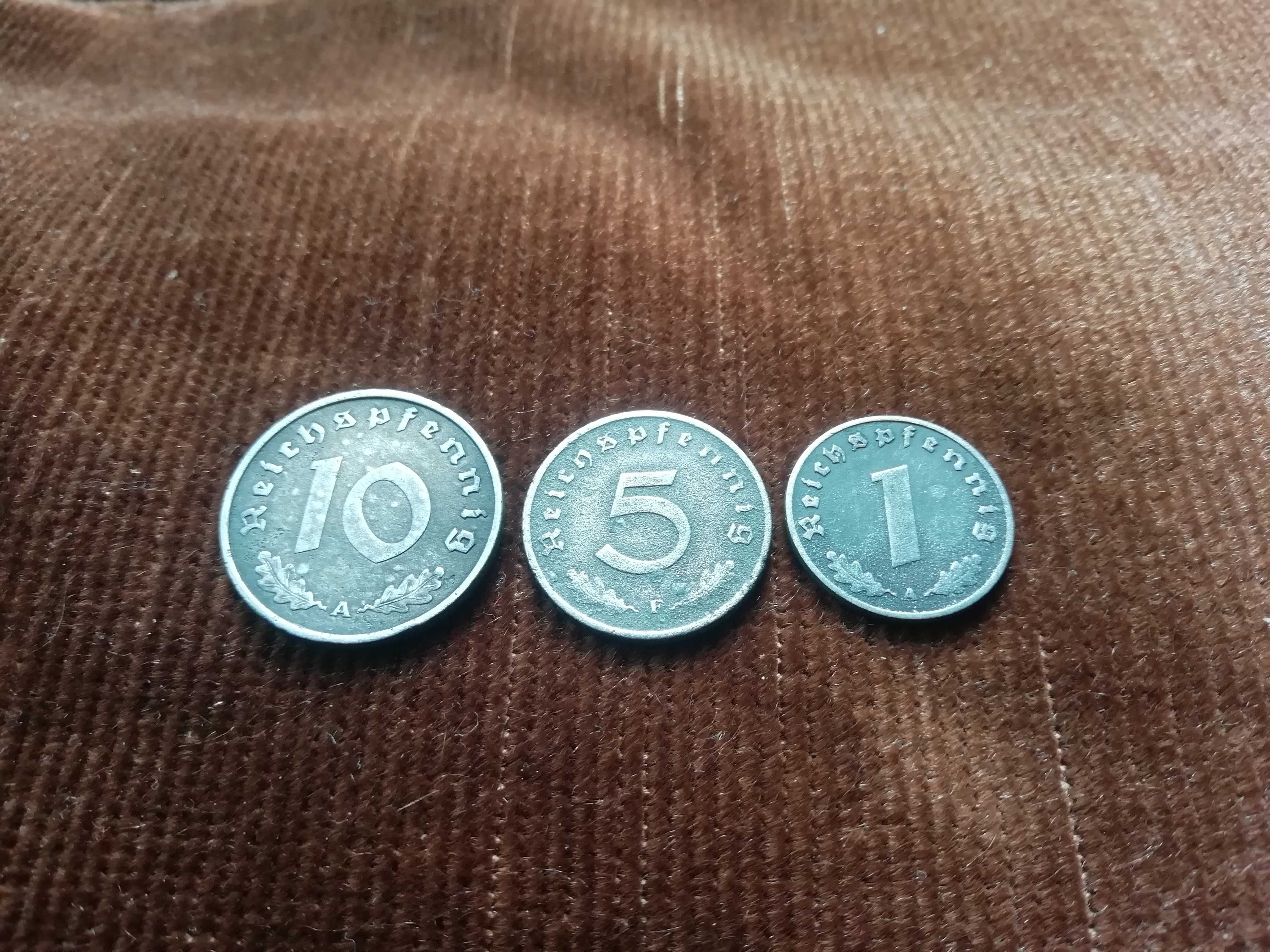 набор монет германія 3-шт.